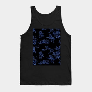 Night in the woods constellations Tank Top